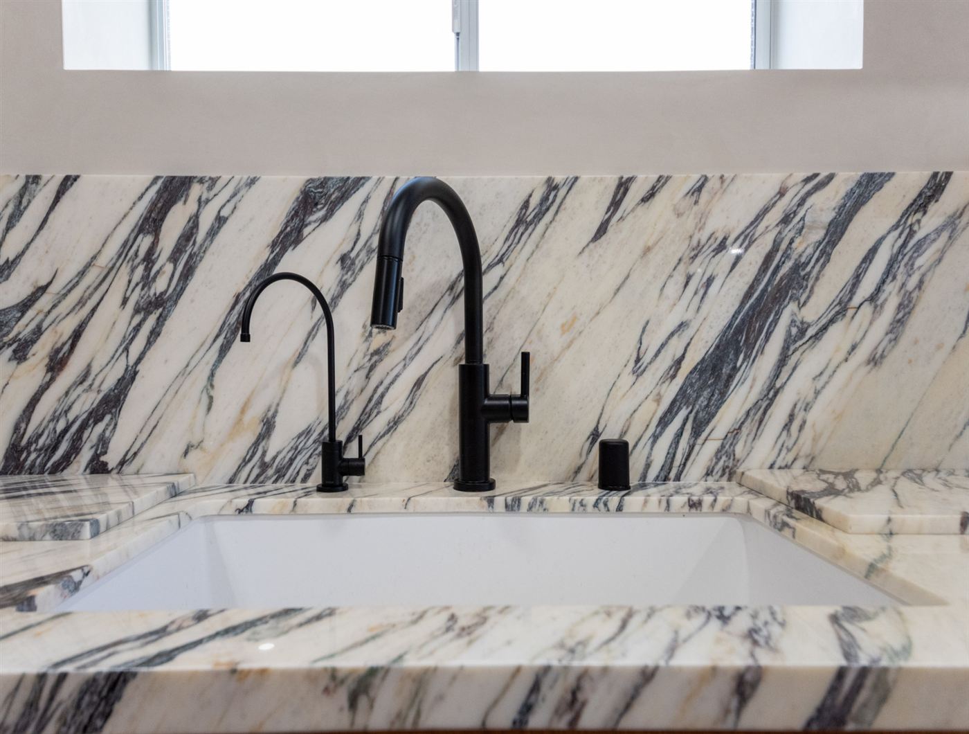 Marina del Rey kitchen remodel â€” warm wood cabinetry with clean modern lines, by ARKO Remodeling